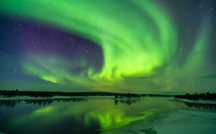 SAARISELKA: AURORA BOREALE NELLA LAPPONIA FINLANDESE
