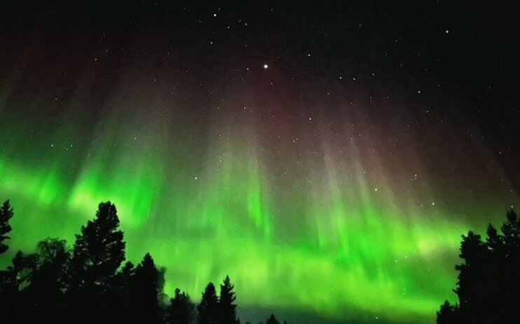 Saariselka - Aurora boreala nella Lapponia Finlandese